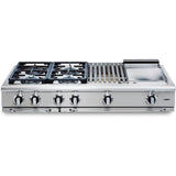 48" 8 Burner Gas Rangetop - NG