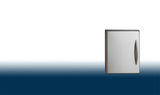 Flat Stainless Steel Door Set
