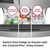 26 Cu. Ft. Standard-Depth 4-Door French Door Refrigerator