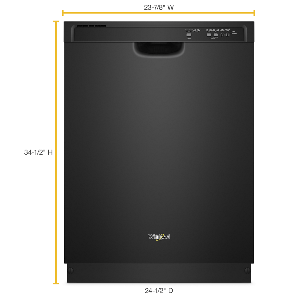 ENERGY STAR® certified dishwasher with 1-Hour Wash cycle