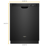 ENERGY STAR® certified dishwasher with 1-Hour Wash cycle