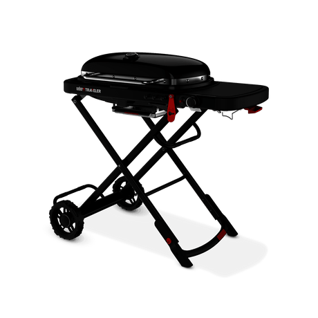 Weber Traveler® Portable Gas Grill Stealth Edition - Black