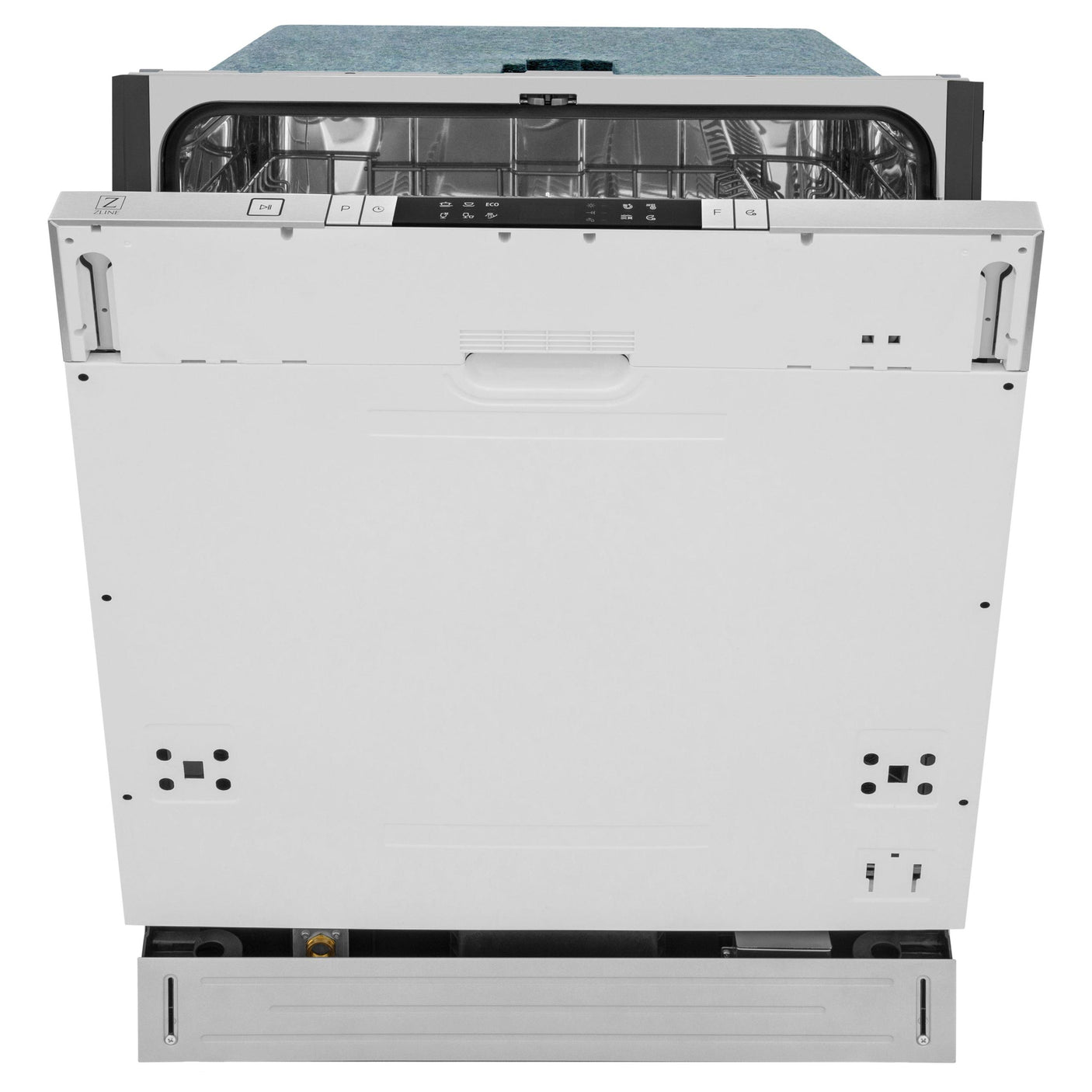 ZLINE 24 in. Panel Ready Top Control Dishwasher with Stainless Steel Tub, 52dBa (DW7713-24) [Color: Panel Ready]