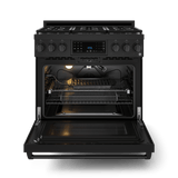 36 Inch Professional Lp Range With Tilt Panel Touch Control In Black  Gordon Ramsay Series