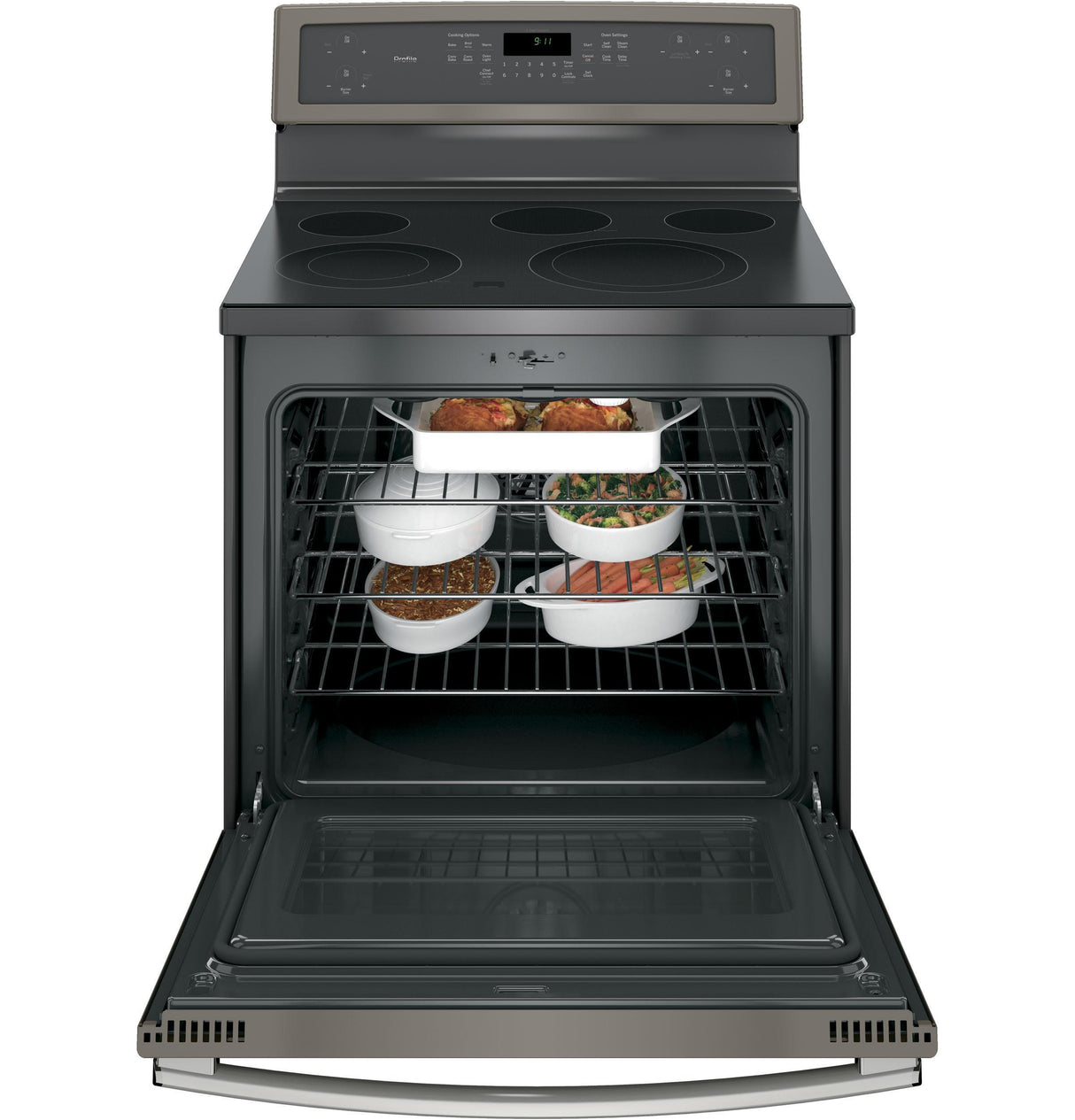 GE Profile™ 30" Free-Standing Electric Convection Range