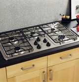 GE® 36" Built-In Gas Cooktop