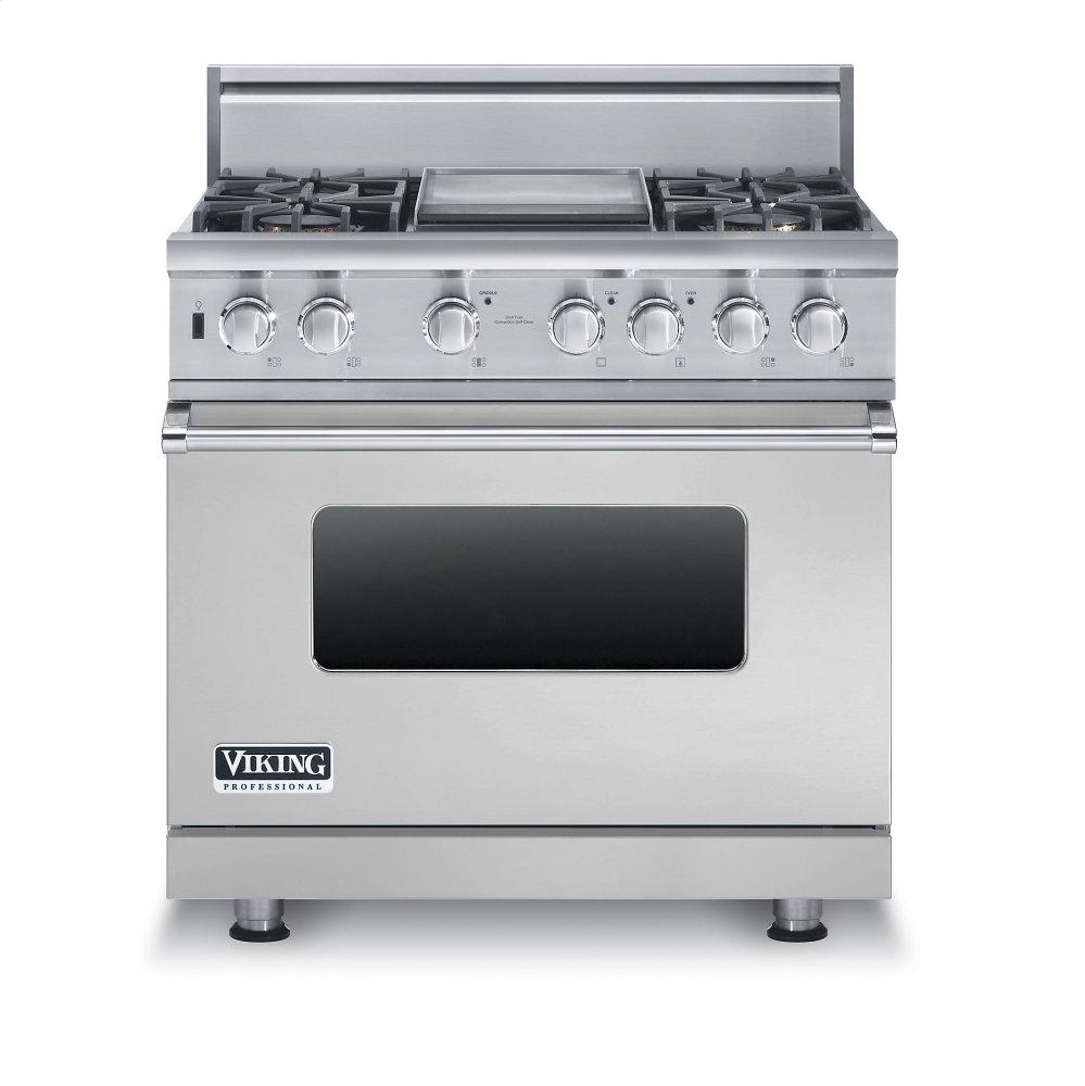 36" Dual Fuel Range, Natural Gas