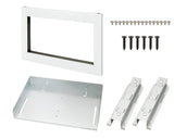 27" White Microwave Trim Kit