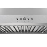 30 Inch Under Mounted Range Hood With 480 Cfm