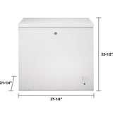 GE® 7.0 Cu. Ft. Manual Defrost Chest Freezer