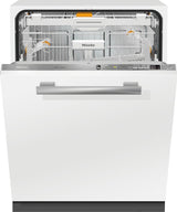 Fully-integrated, full-size dishwasher with hidden control panel, 3D+ cutlery tray, custom panel and handle ready