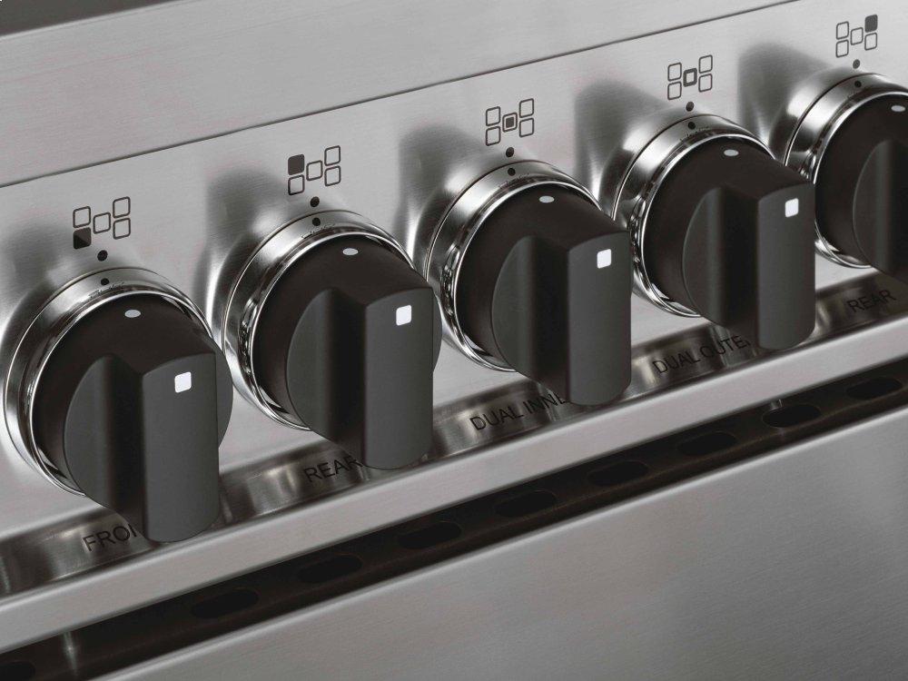 36 5-Burner, Gas Oven Stainless