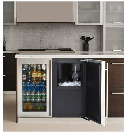 Overlay Left-hand, no pump 36" Custom Refrigerator / Ice Machine