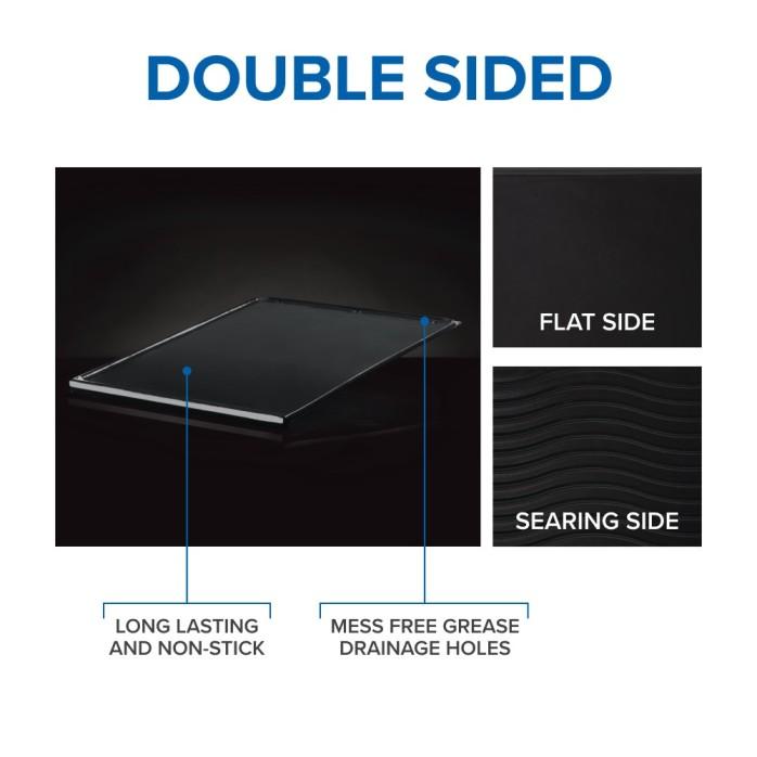 Enameled Cast Iron Reversible Griddle for PRO 500 & Prestige 500 Grill Models