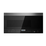 30" Over-The-Range Microwave Oven in Black Glass with Stainless Steel Trim