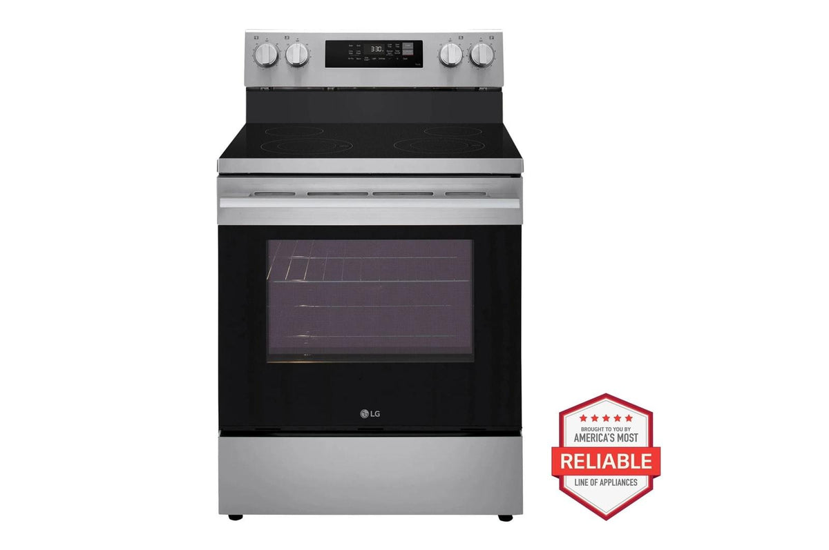 6.3 cu. ft. Smart Wi-Fi Enabled Electric Range with Air Fry & EasyClean®