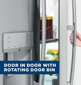 GE® 27.7 Cu. Ft. Fingerprint Resistant French-Door Refrigerator with Door In Door