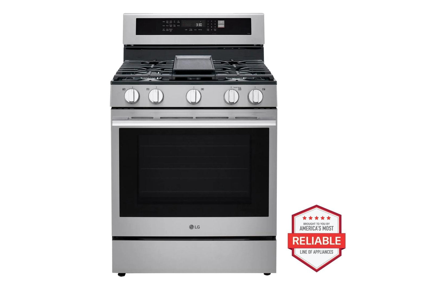 6.3 cu. ft. Smart Wi-Fi Enabled Probake Convection® Gas Range with Air Fry & EasyClean®