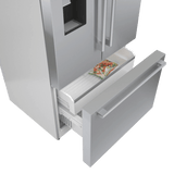 500 Series French Door Bottom Mount Refrigerator 36" Stainless steel (with anti-fingerprint), Total No Frost