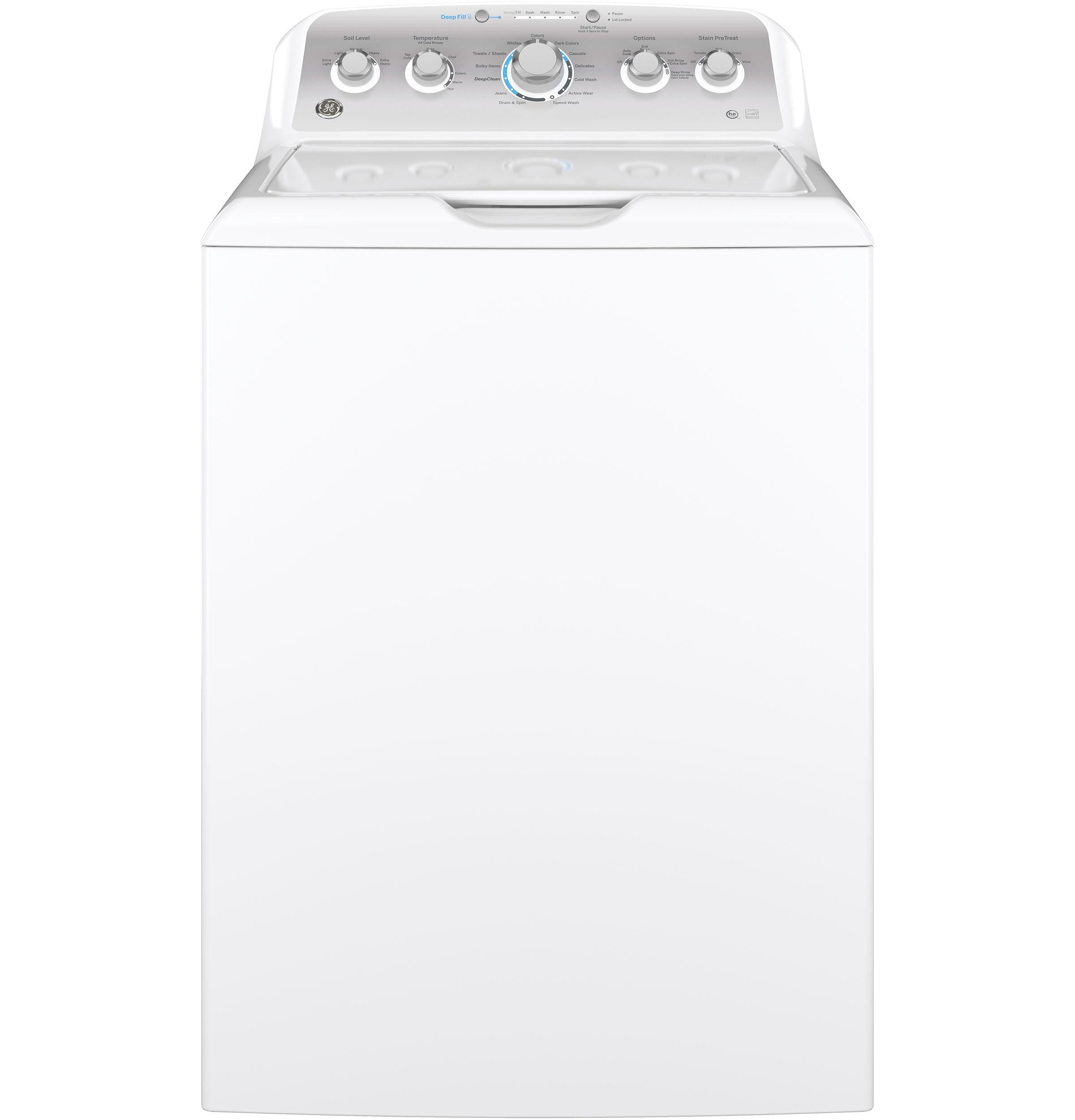 GE® ENERGY STAR® 4.6 cu. ft. Capacity Washer with Stainless Steel Basket