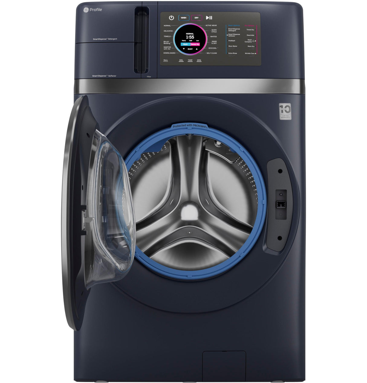 GE Profile™ ENERGY STAR® 4.8 cu. ft. Capacity UltraFast Combo with Ventless Inverter Heat Pump Technology Washer/Dryer