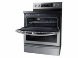 5.9 cu. ft. Freestanding Electric Range with Flex Duo™ & Dual Door in Stainless Steel
