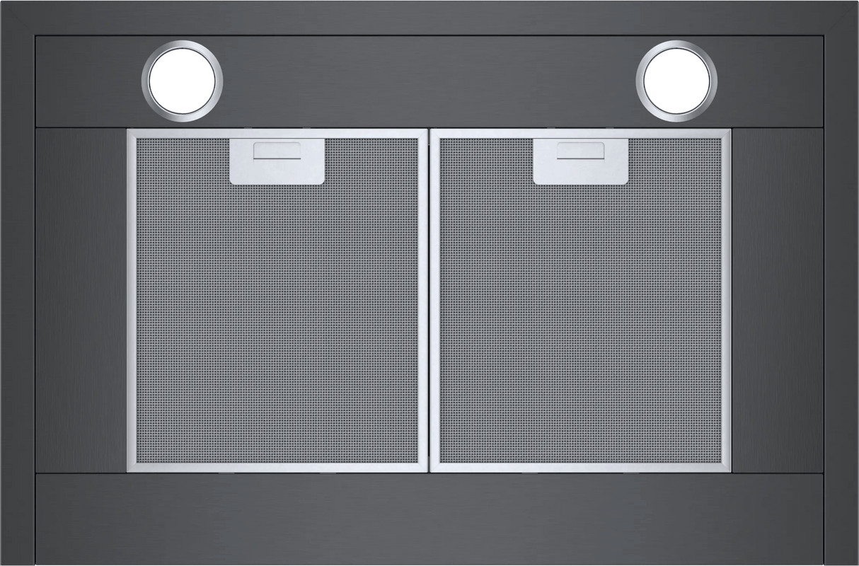 800 Series Wall Hood 30" Black Stainless Steel