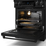 30 Inch Professional Gas Range With Precision Knob Control In Black