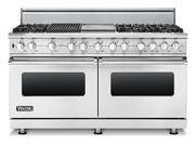 60" Dual Fuel Range, Natural Gas