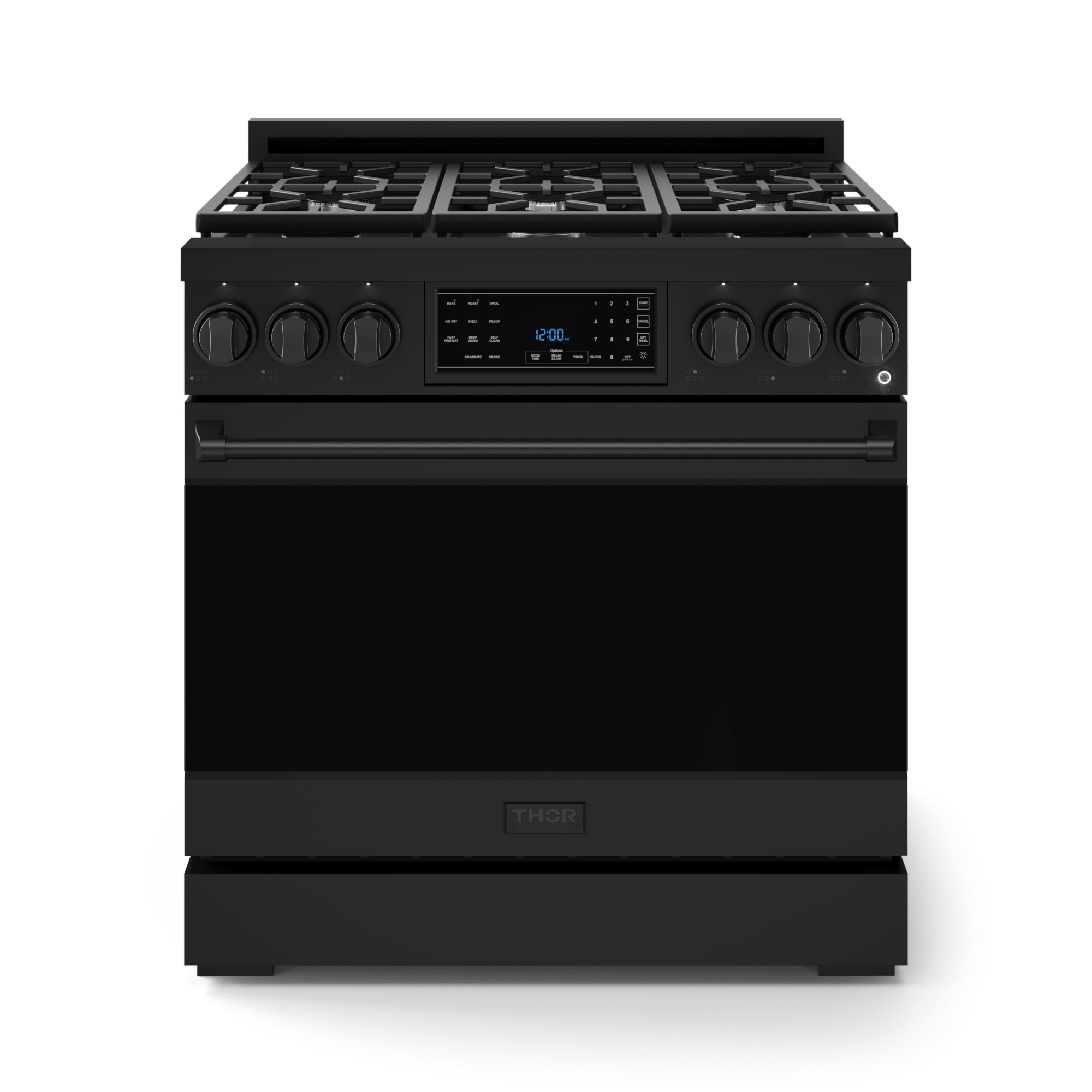 36 Inch Professional Lp Range With Tilt Panel Touch Control In Black  Gordon Ramsay Series