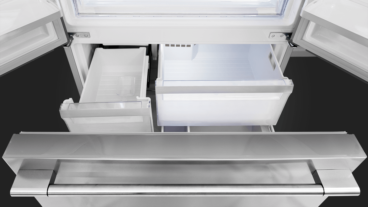 36" FRENCH DOOR FRIDGE