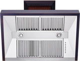 ZLINE 30" Designer Series Embossed Copper Finish Wall Range Hood (655-EBXXX-30)