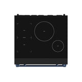 30 Inch Professional Induction Range With Tilt Panel Touch Control In Black and Blue  Gordon Ramsay Series