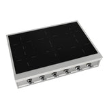 ILVE UHCPI366NSSC Nostalgie II 36 inch Built-In Induction Rangetop with 6 Elements (Chrome)