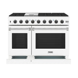 48 Inch Professional Liquid Propane Range In White