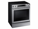 5.8 cu ft. Smart Slide-in Induction Range with Virtual Flame™ in Stainless Steel