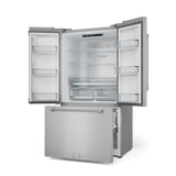 36 Inch 20.3 Cu Ft French Door Counter Depth Refrigerator With Ice Maker In Stainless Steel  Gordon Ramsay Series