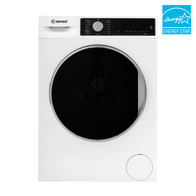 Element 24-inch 2.2 cu. ft. Front Load Washer - White, ENERGY STAR (ECW2224EGW)