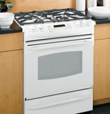 GE Profile™ 30" Dual Fuel Slide-In Range