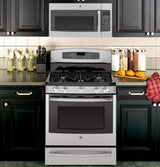GE Profile Series 30" Dual-Fuel Free-Standing Range with Warming Drawer