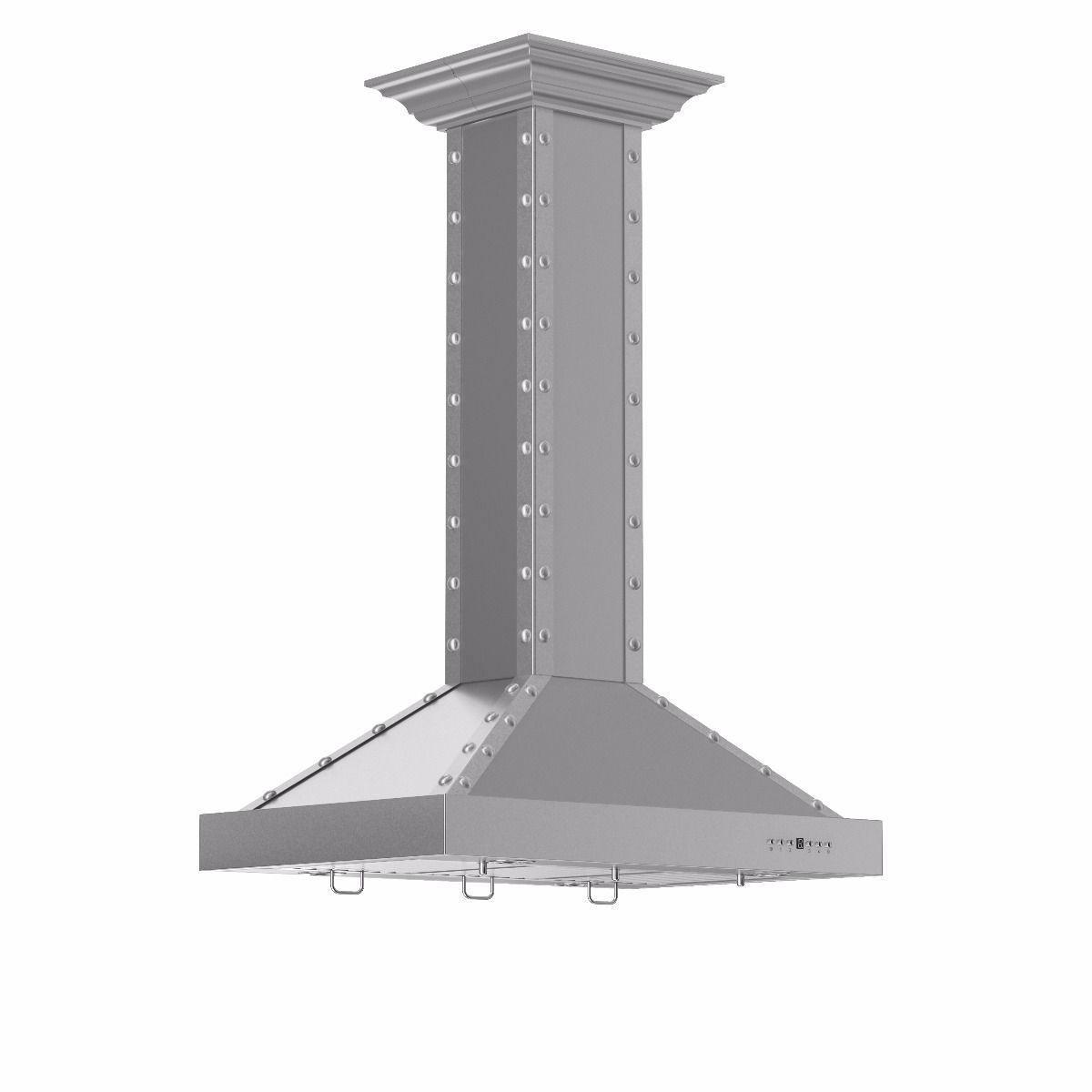 ZLINE 36" Designer Series Stainless Island Range Hood (KB2i-4SSXS-36)