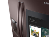 22 cu. ft. Counter Depth 4-Door French Door Refrigerator with Touch Screen Family Hub™ in Tuscan Stainless Steel