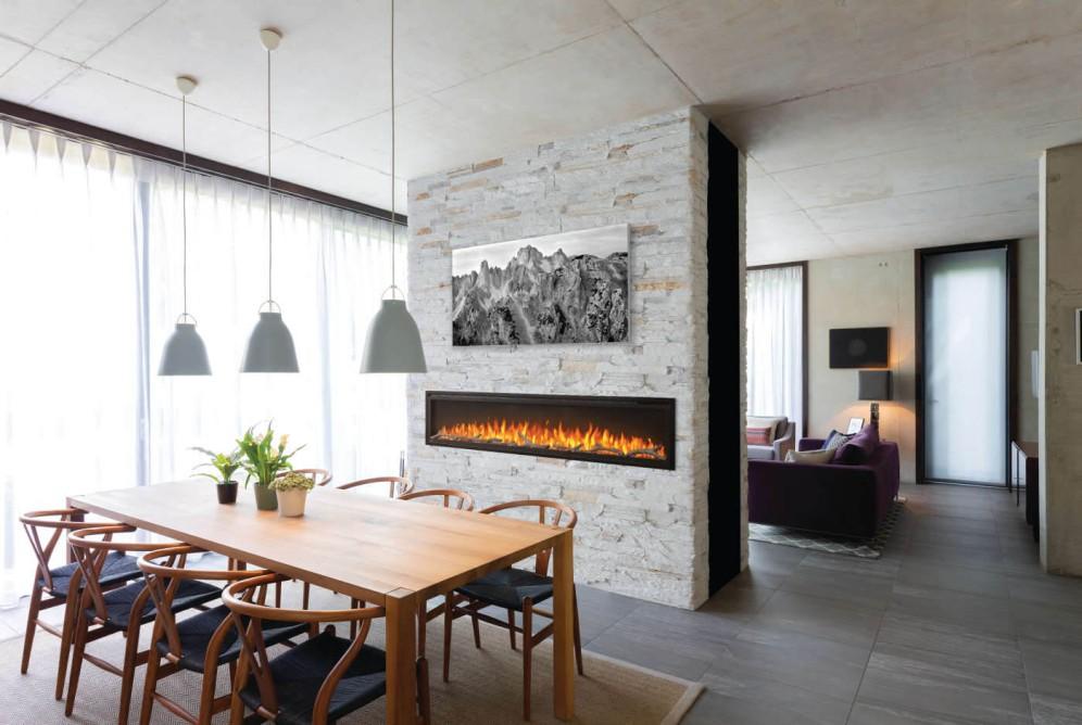 Entice 72 Wall Hanging Electric Fireplace