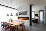 Entice 72 Wall Hanging Electric Fireplace