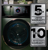 GE Profile™ ENERGY STAR® 4.8 cu. ft. Capacity UltraFast Combo with Ventless Inverter Heat Pump Technology Washer/Dryer