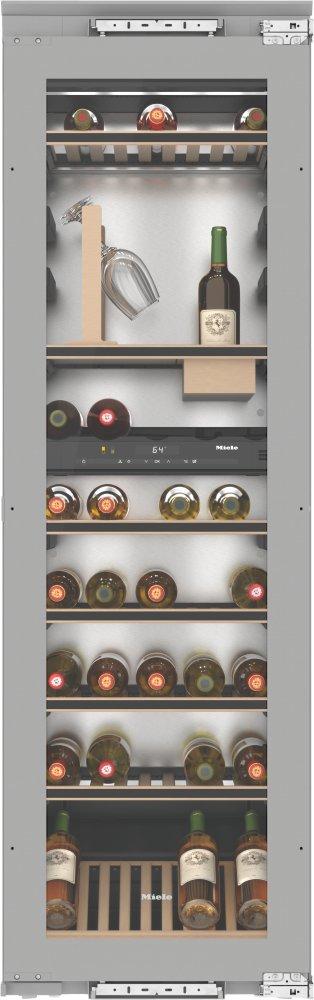 KWT 6722 iS - Built-in wine storage unit with FlexiFrame and SommelierSet for wine connoisseurs.