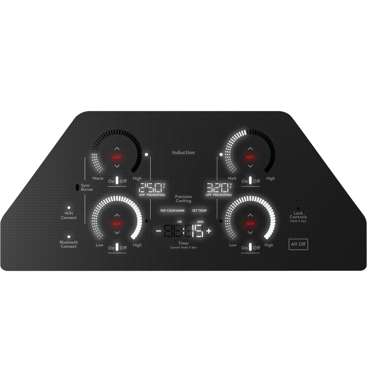 Café™ Series ENERGY STAR® 30" Built-In Touch Control Induction Cooktop