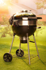 Professional 22 Charcoal Kettle 22-inch Kettle Grill , Charcoal, Black