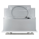 Forno Vomero 30-Inch Wall Oven, White, 5 cu.ft Capacity, 3550 Watts Convection, Mechanical Controls, Manuel Steam Clean