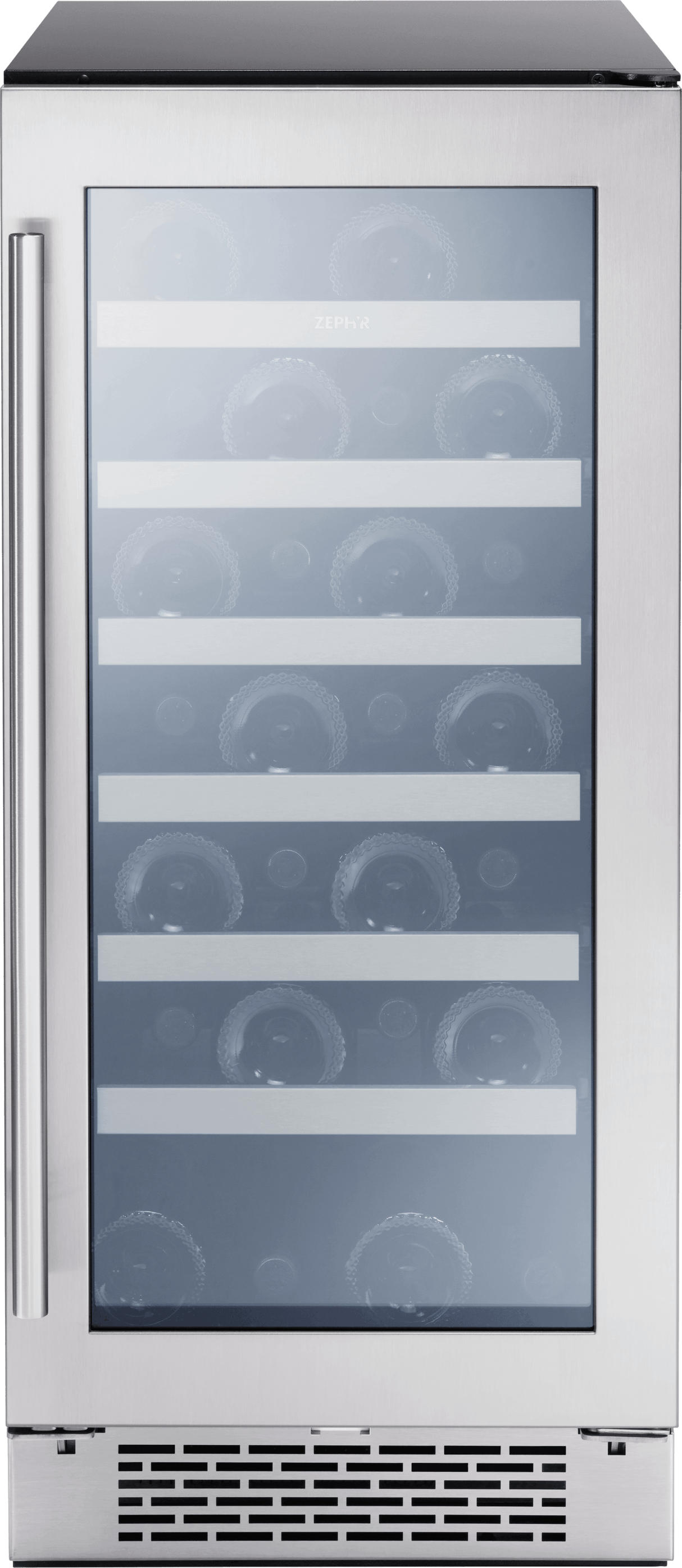 Presrv Wine Cooler, 15in UC, SS+Gls, Rvs Door, 1Z